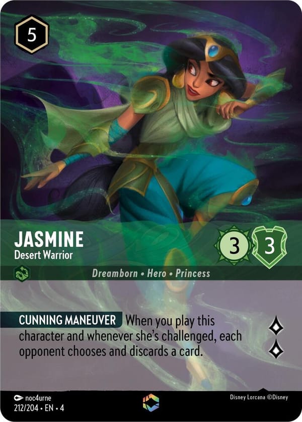 Jasmine - Desert Warrior (Enchanted)