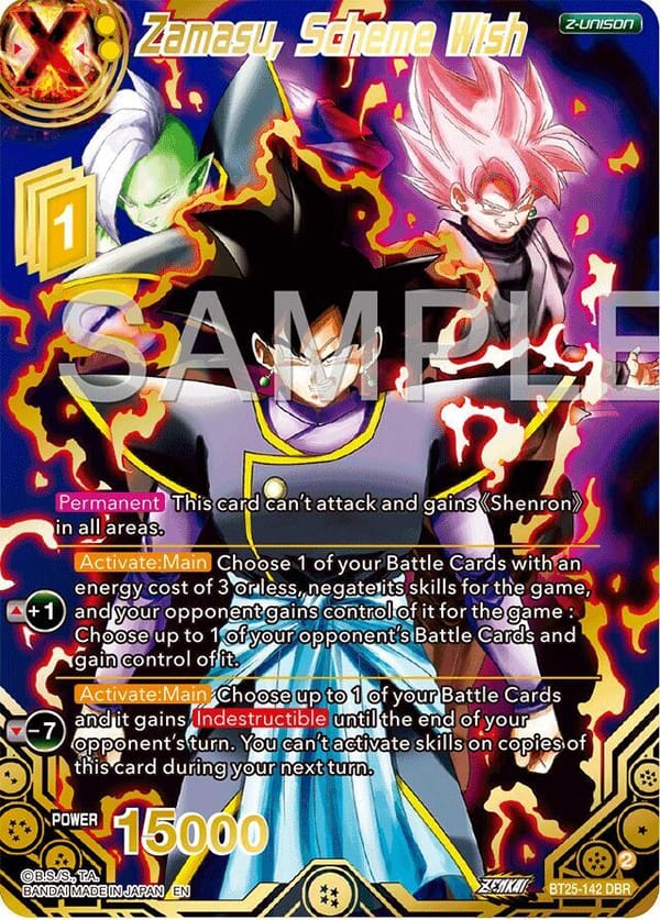 Zamasu, Scheme Wish (DBR)
