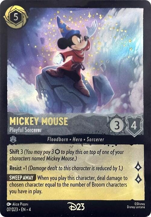 Mickey Mouse - Playful Sorcerer