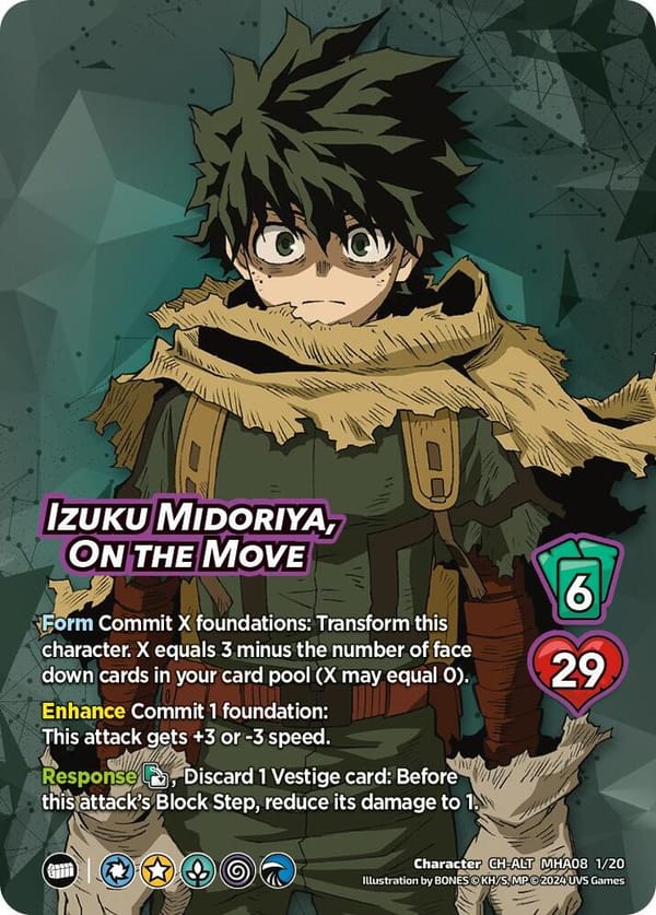 Izuku Midoriya, On the Move (Alternate Art)