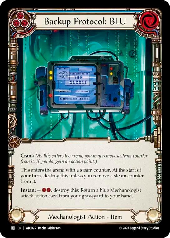 Backup Protocol: BLU (Blue)