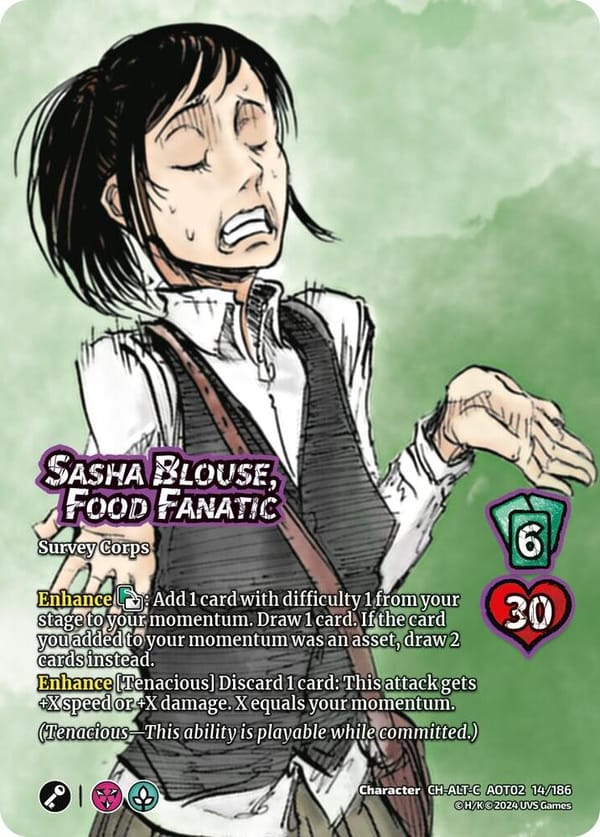 Sasha Blouse, Food Fanatic (Alternate Art)