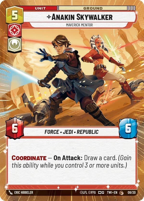 Anakin Skywalker - Maverick Mentor (Hyperspace)