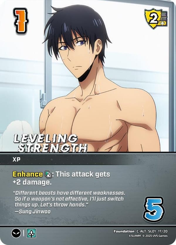 Leveling Strength (Alternate Art)