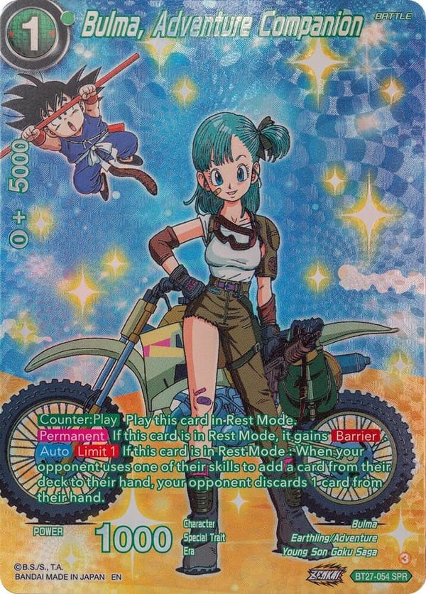 Bulma, Adventure Companion (SPR)