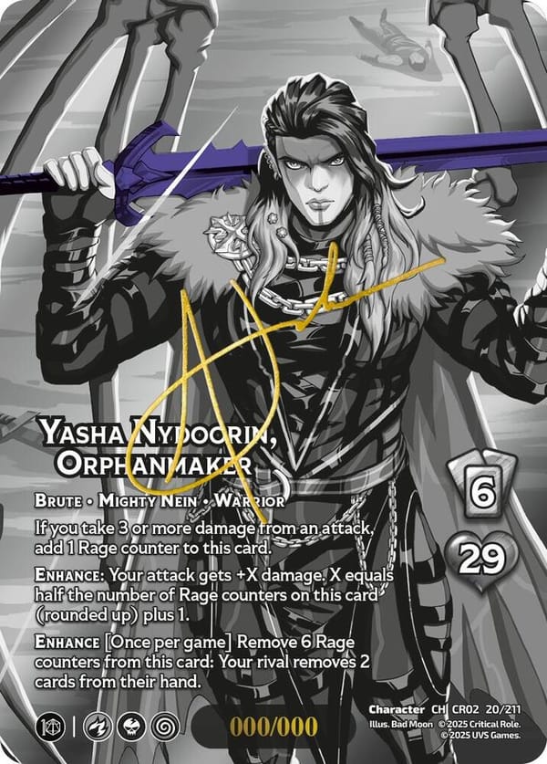 Yasha Nydoorin, Orphanmaker (Serial Numbered)