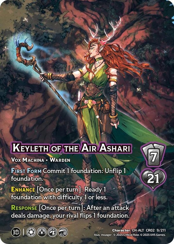 Keyleth of the Air Ashari (Alternate Art)