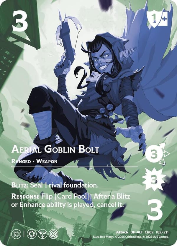 Aerial Goblin Bolt (Alternate Art)