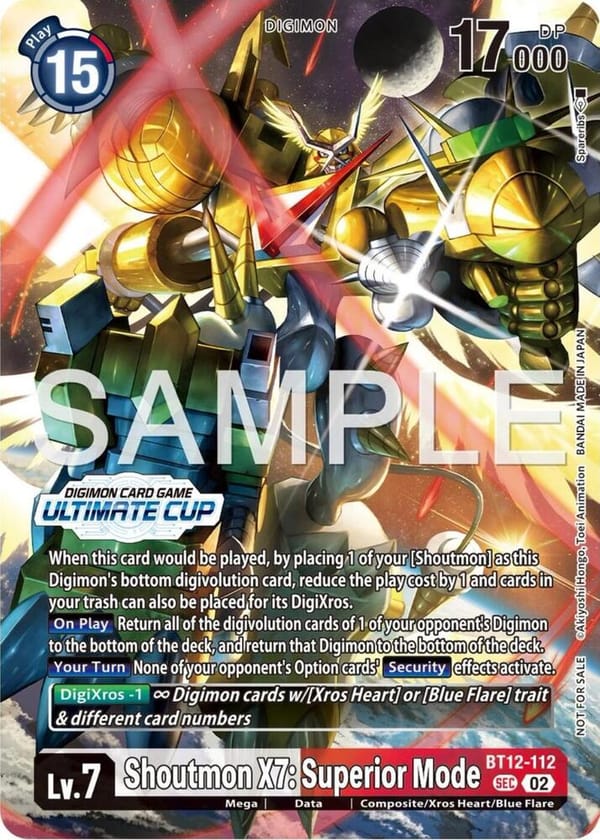 Shoutmon X7: Superior Mode (Ultimate Cup 25-26 Season 1)