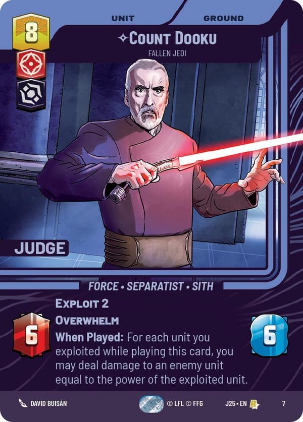 Count Dooku - Fallen Jedi