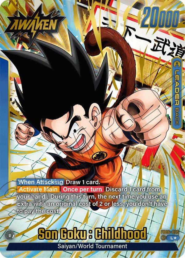 Son Goku : Childhood - FB06-025 (Alternate Art)