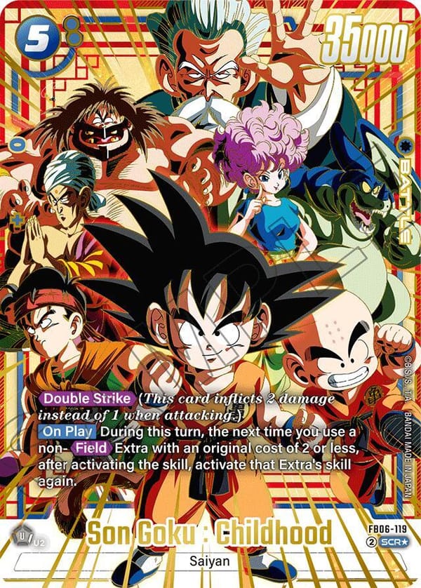 Son Goku : Childhood - FB06-119 (Super Alternate Art)