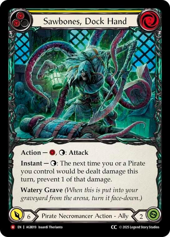 Sawbones, Dock Hand (CC Label)