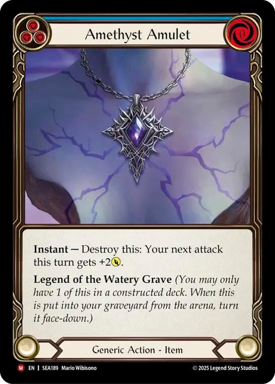 Amethyst Amulet