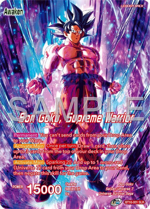 Son Goku // Son Goku, Supreme Warrior (Reprint)