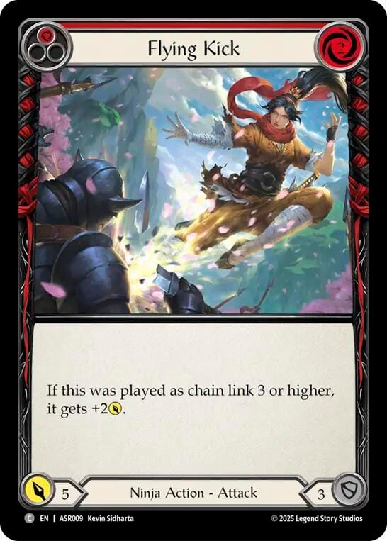 Flying Kick (Red)