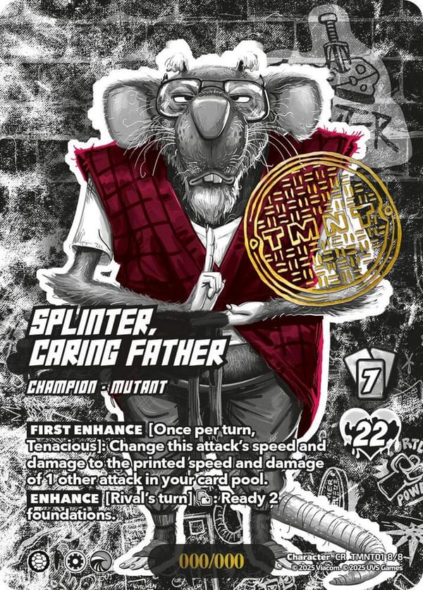 Splinter, Caring Father (Serial Numbered)