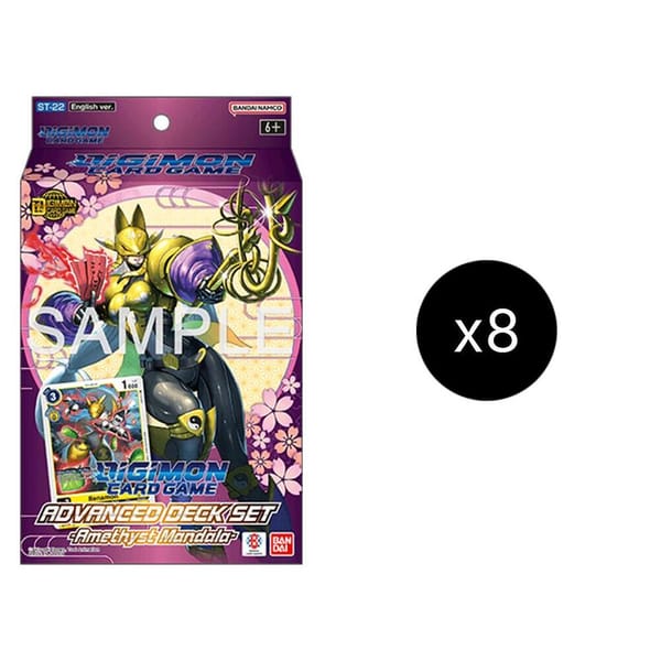 Amethyst Mandala Advanced Starter Deck Display