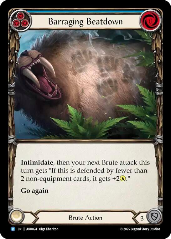 Barraging Beatdown (Blue)