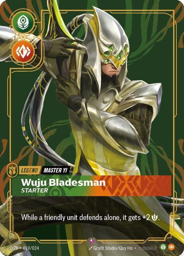 Master Yi - Wuju Bladesman (Metal)