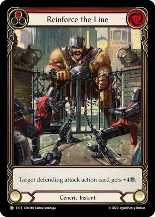 Reinforce the Line