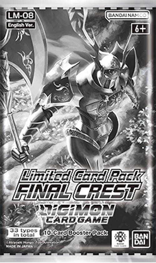 Limited Card Pack -Final Crest- (Sealed Promotional Pack)