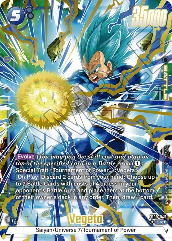 Vegeta - FB09-045 (Alternate Art)