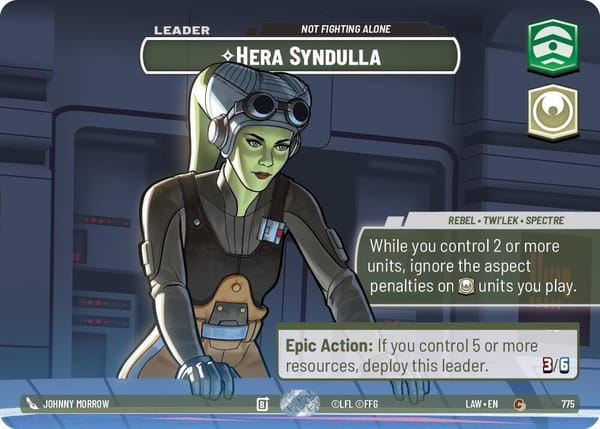 Hera Syndulla - Not Fighting Alone (Showcase)
