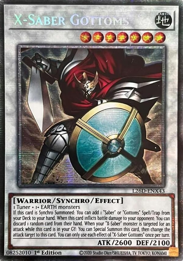 X-Saber Gottoms (Starlight Rare)