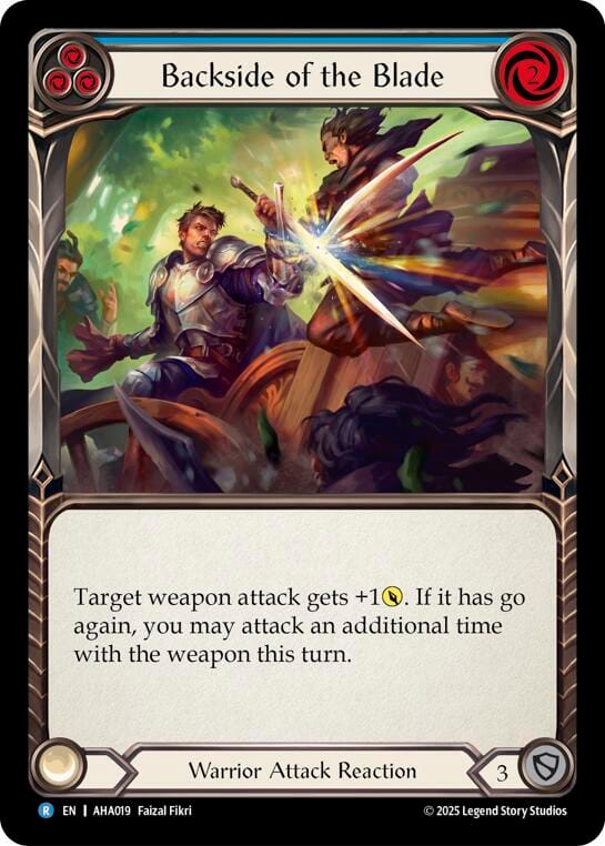 Backside Of The Blade (Blue)
