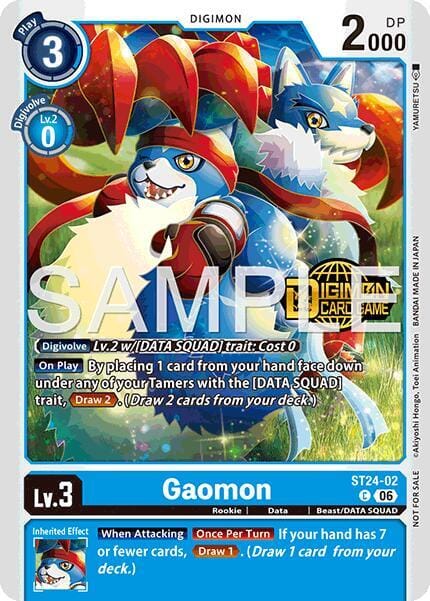 Gaomon (Welcome Tamers Pack Vol.2)
