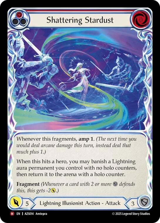 Shattering Stardust (Red)