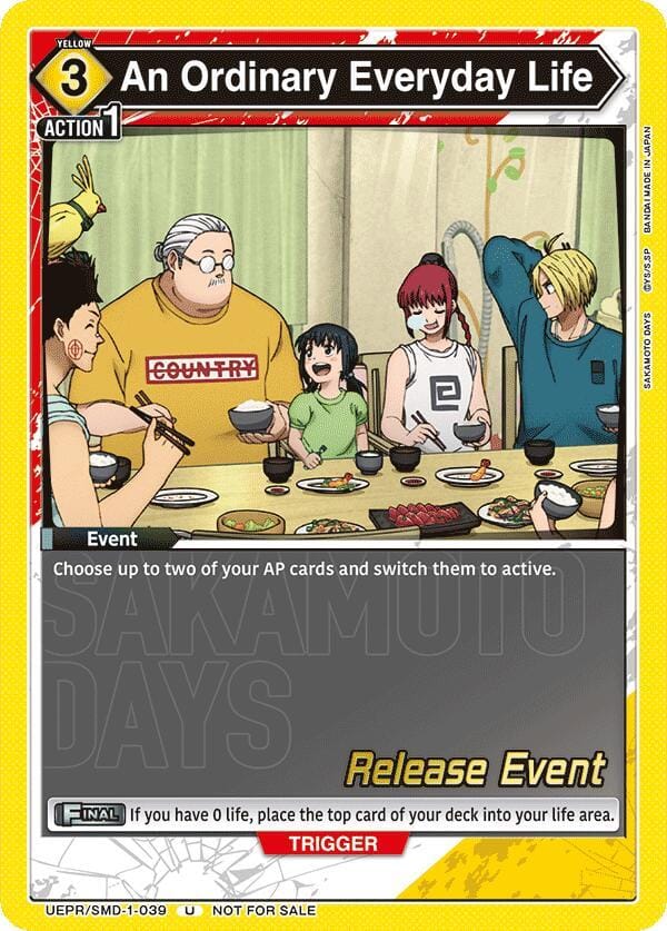 An Ordinary Everyday Life (Release Event)