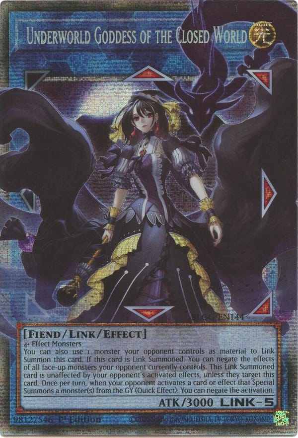 Underworld Goddess of the Closed World (Starlight Rare)