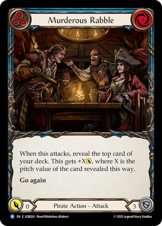 Murderous Rabble (Blue)