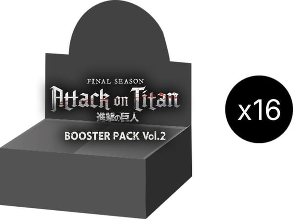 Attack on Titan Vol. 2 - Booster Display Case