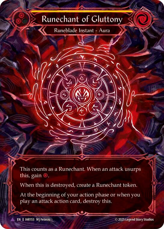 Runechant of Gluttony (Yellow)(Marvel)