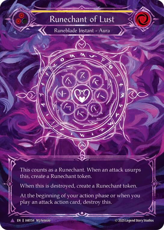 Runechant of Lust (Yellow)(Marvel)