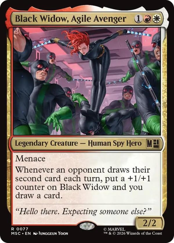 Black Widow, Agile Avenger (Surge Foil)
