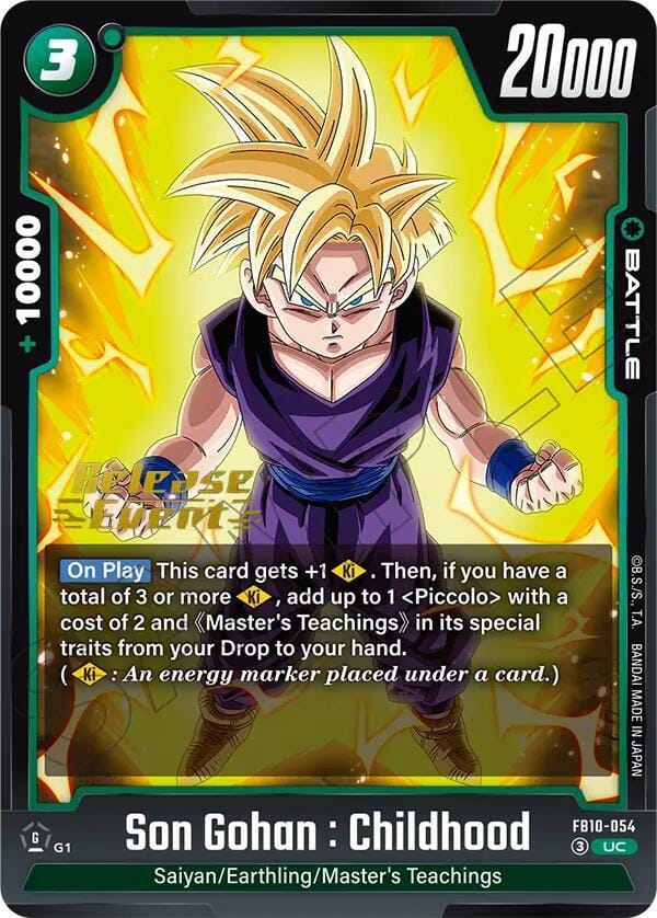 Son Gohan : Childhood - FB10-054