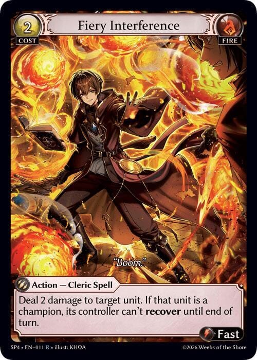 Fiery Interference