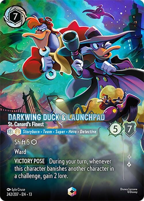 Darkwing Duck & Launchpad - St. Canard's Finest (Enchanted)