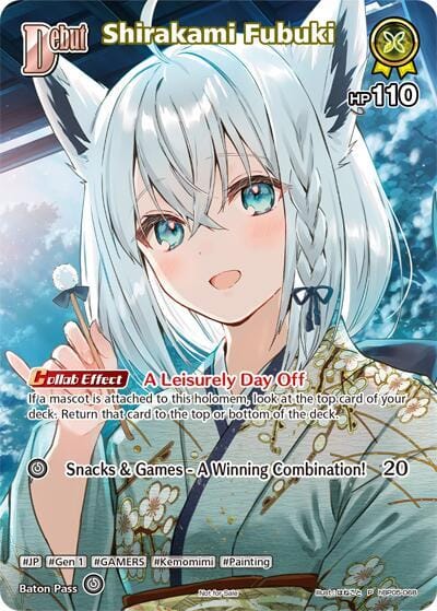 Shirakami Fubuki (P) (hBP05-068)
