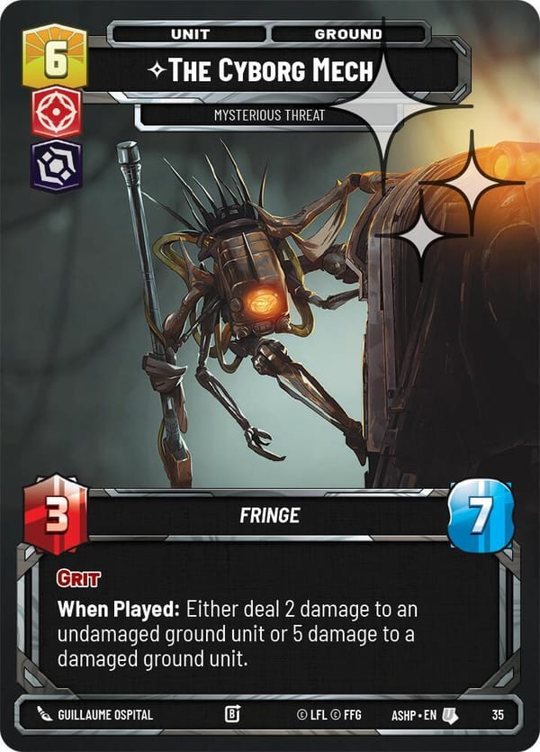The Cyborg Mech - Mysterious Threat (Foil)