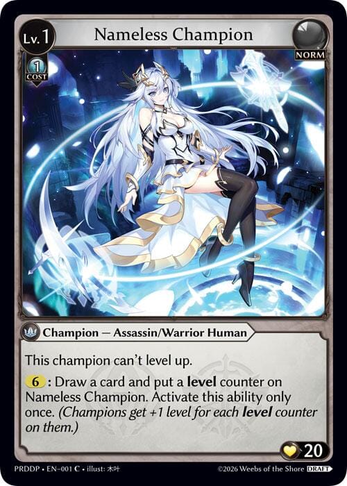 Nameless Champion (Assassin/Warrior)