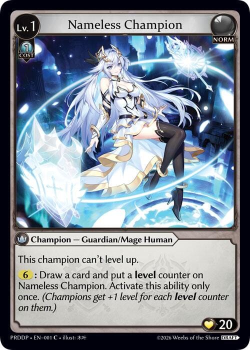 Nameless Champion (Guardian/Mage)