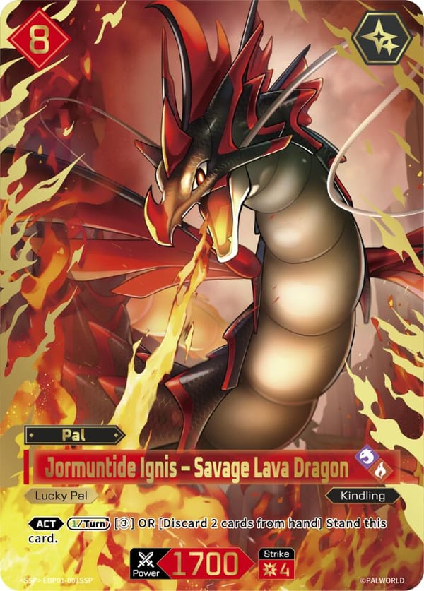 Jormuntide Ignis - Savage Lava Dragon (SSP)