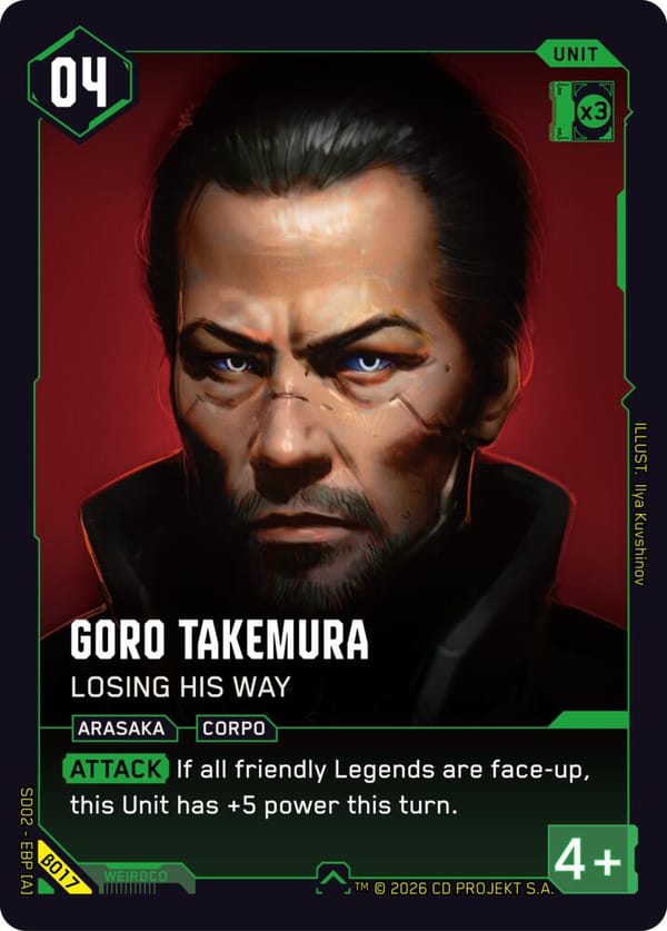 Goro Takemura - Losing His Way
