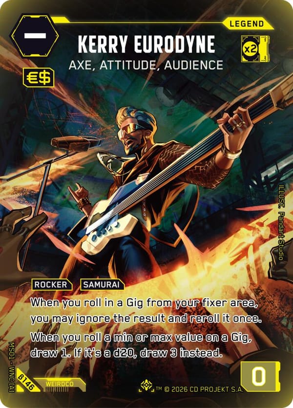 Kerry Eurodyne - Axe, Attitude, Audience (ILegend)