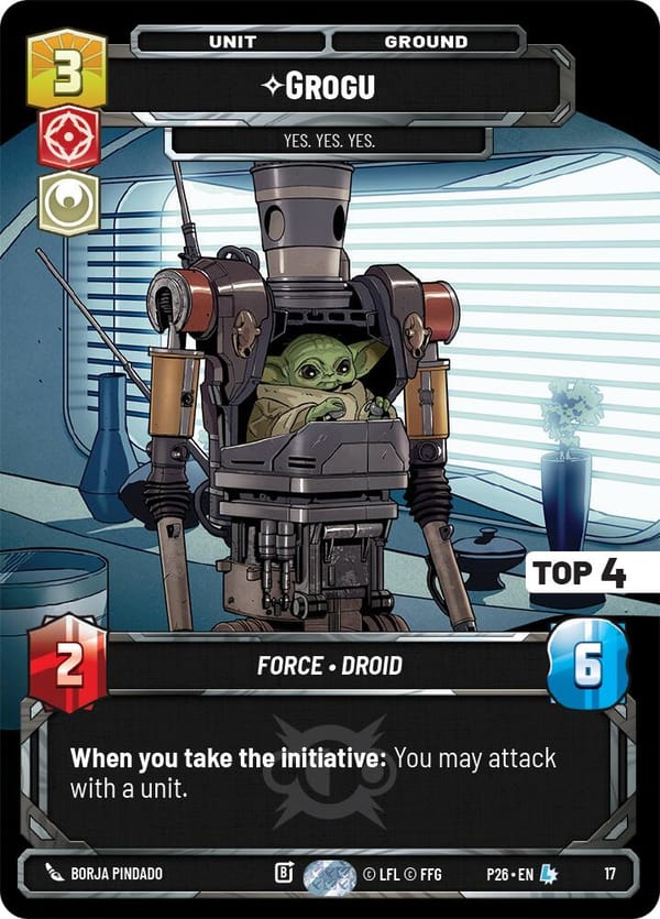Grogu - Yes. Yes. Yes. (Top 4)